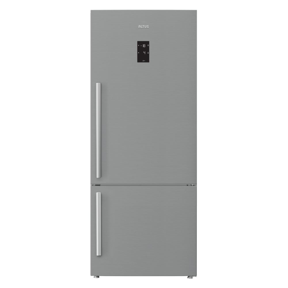 ALTUS ALK 474 XI Kombi No Frost Buzdolabı (532 LT/KOMBİ NO FROST/LCD EKRAN/ YxGxD (186x74x75,5) INOKS)